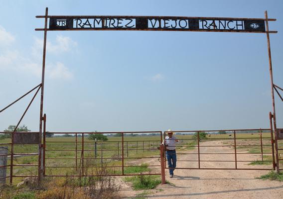 The Ramirez Viejo Ranch in Penitas, Texas is a decades-old ranch. Photo courtesy of NRCS.
