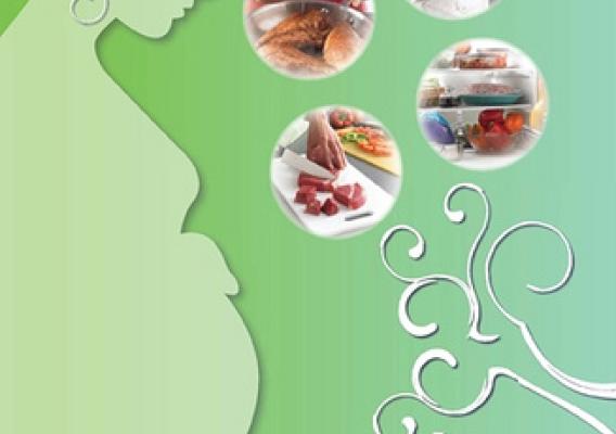 Cover of the booklet for Food Safety for Pregnant Women