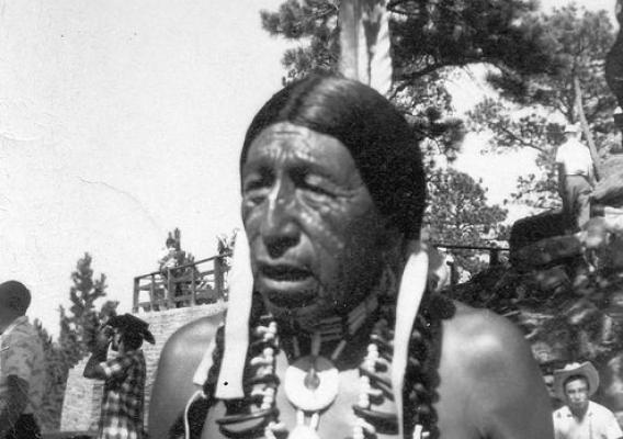 An undated photo of Black Elk