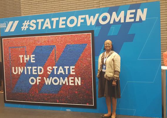 Joyce Hunter, USDA Deputy CIO, Policy and Planning at the United State of Women Summit