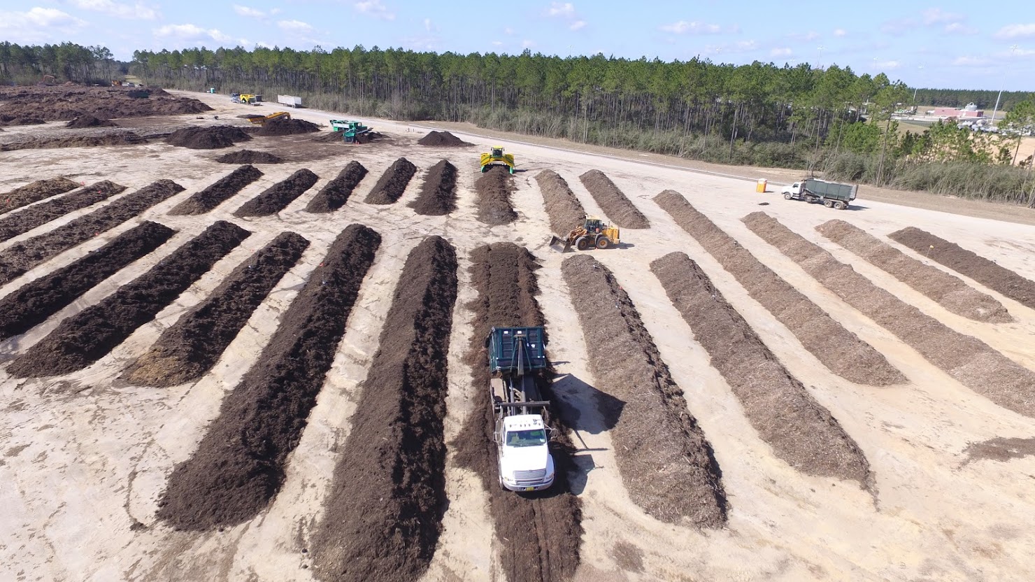 The Emerald Coast Composting Facility in Pensacola, Florida