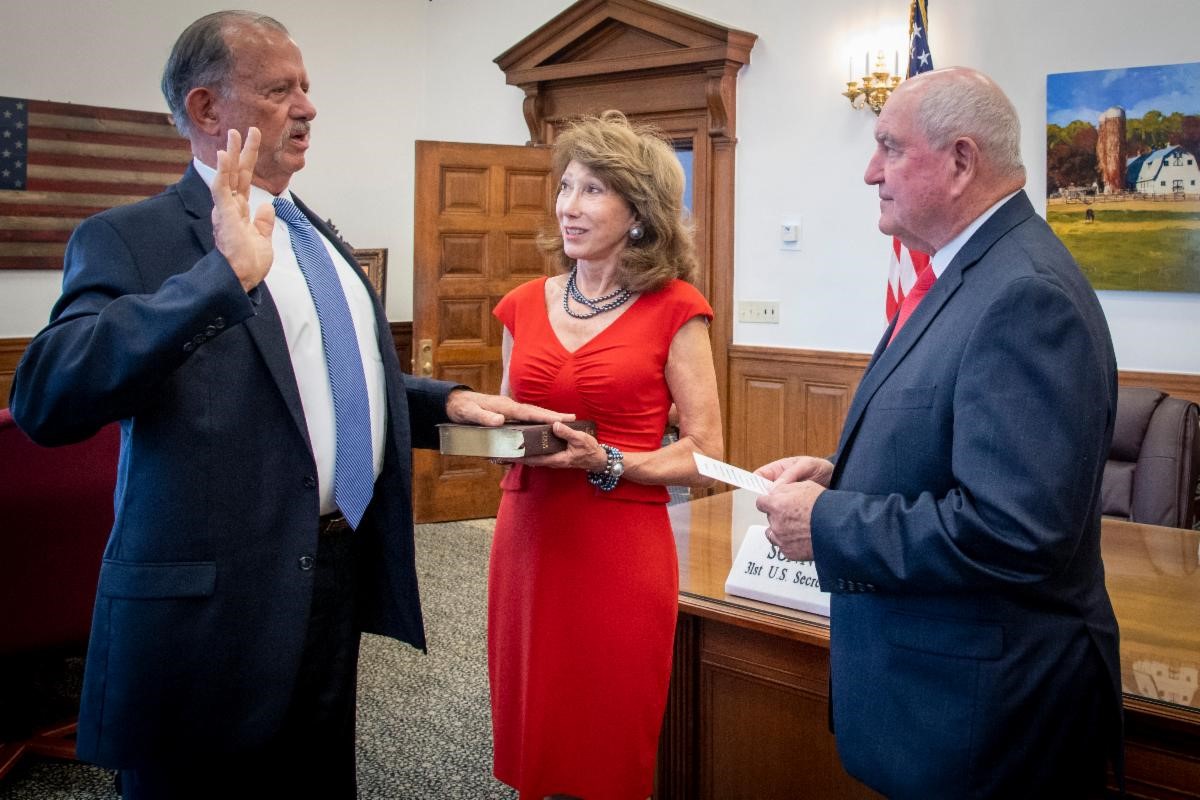 Donald “DJ” LaVoy, USDA Rural Development Deputy Under Secretary swearing in