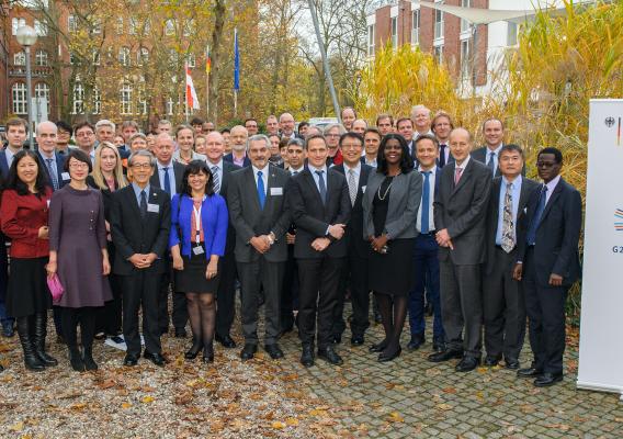 The 2017 G20 MACS delegates met in Potsdam, Germany to discuss the importance of shared agricultural research, including approaches addressing food loss and waste.