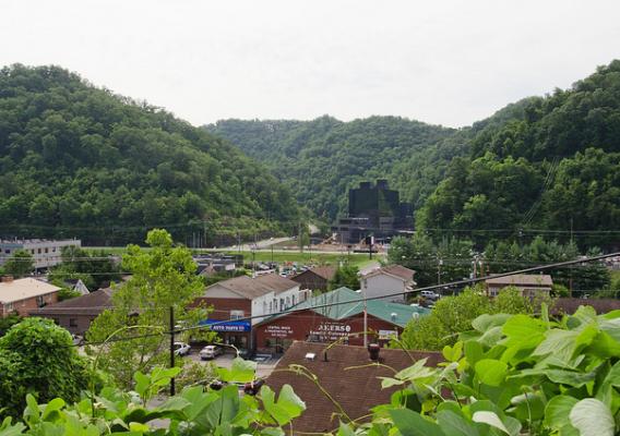 A town of Pikeville, KY