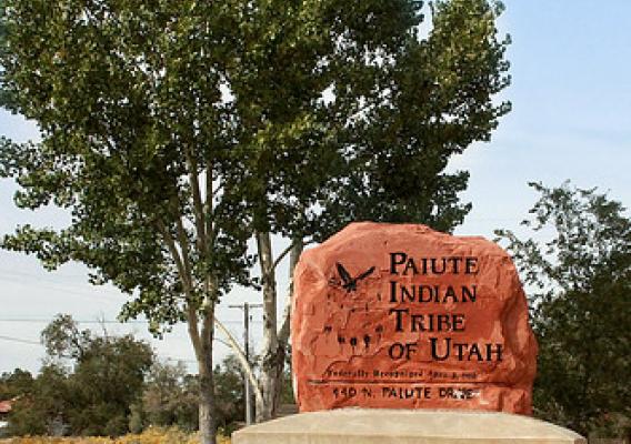 The Paiute Tribe headquarters in Cedar City, Utah.