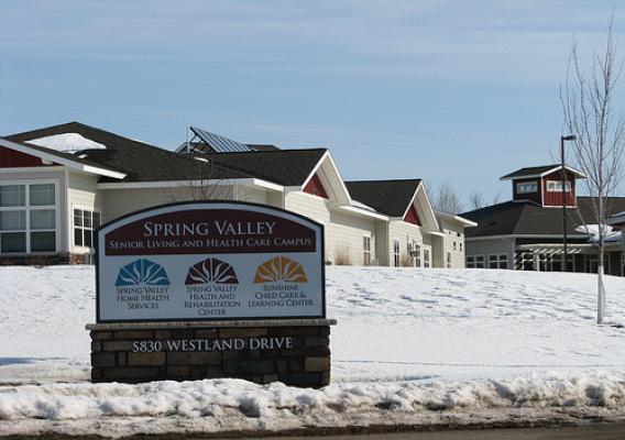 spring valley care center wi