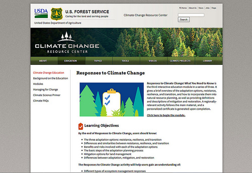 Interactive Online Resource To Learn About Climate Change Adaptation | USDA