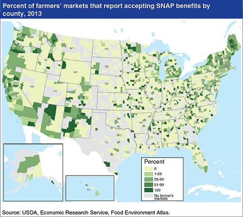 ERS' Food Environment Atlas Maps the Interplay of Farmers' Markets and ...