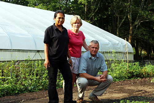 Small Farmers Share Land, A High Tunnel And Knowledge 